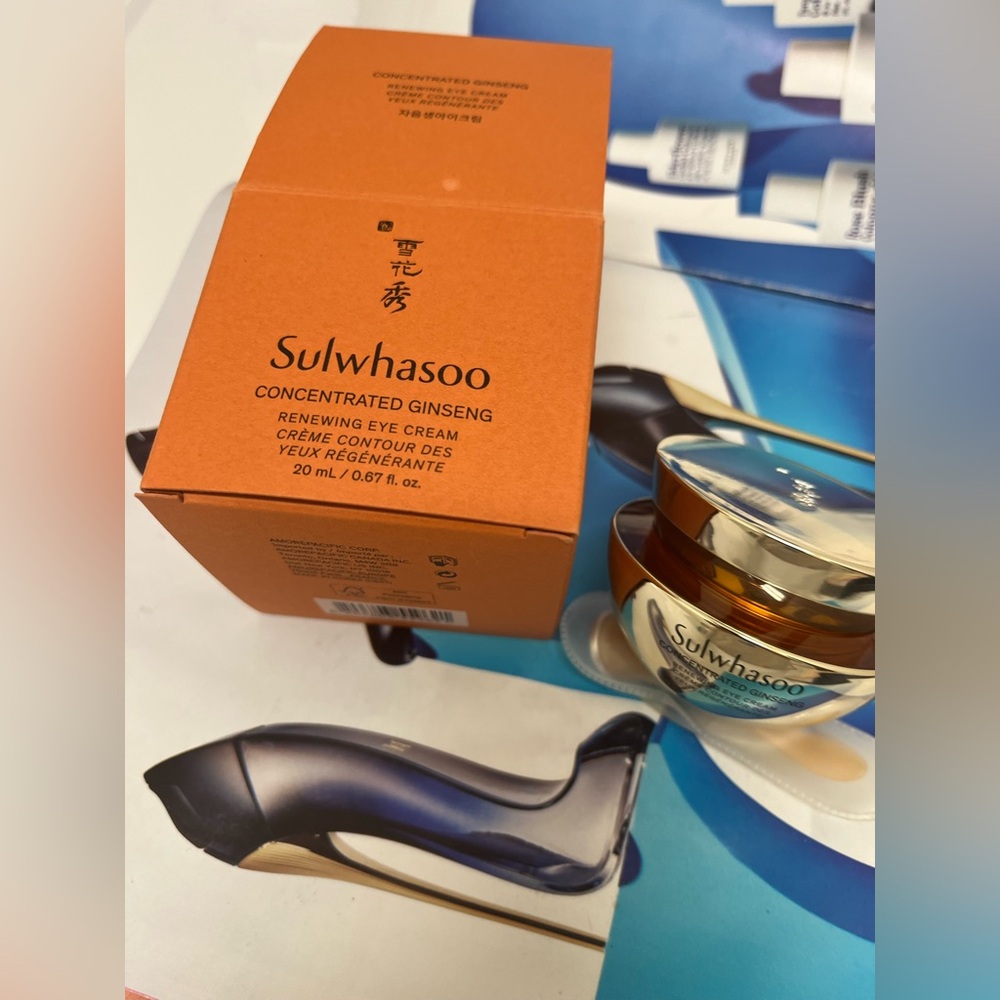 Concentrated Ginseng Renewing Eye Cream by Sulwhasoo for Women 0.67 oz Cream